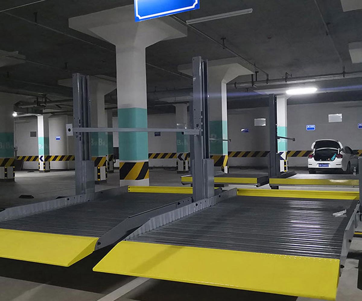鄂州两层简易式机械立体停车设备出租