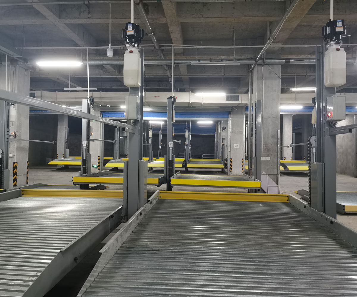 邛崃二层升降横移式机械停车位租用
