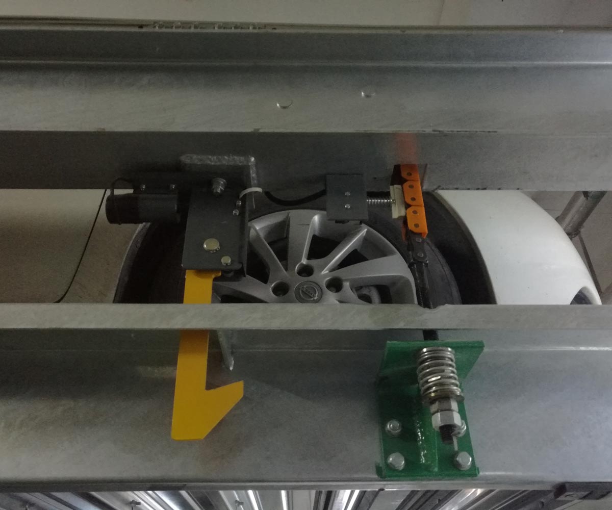 金阳PSH2重列二层升降横移机械式立体停车设备