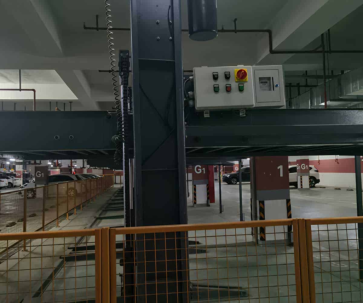 兩層立體停車場的拆除與回購