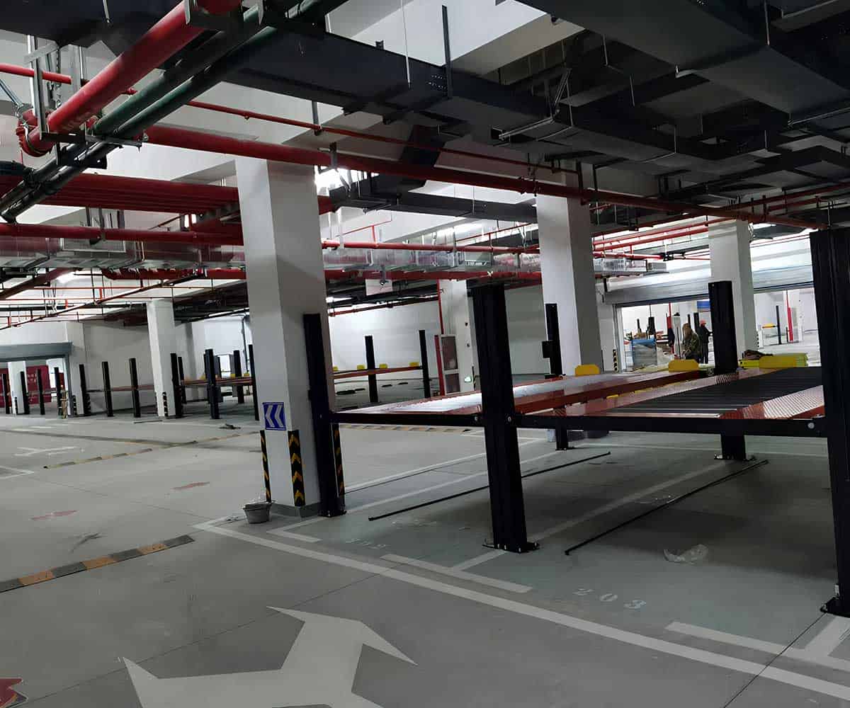 永善俯仰式停车设备的发展现况及实际运用