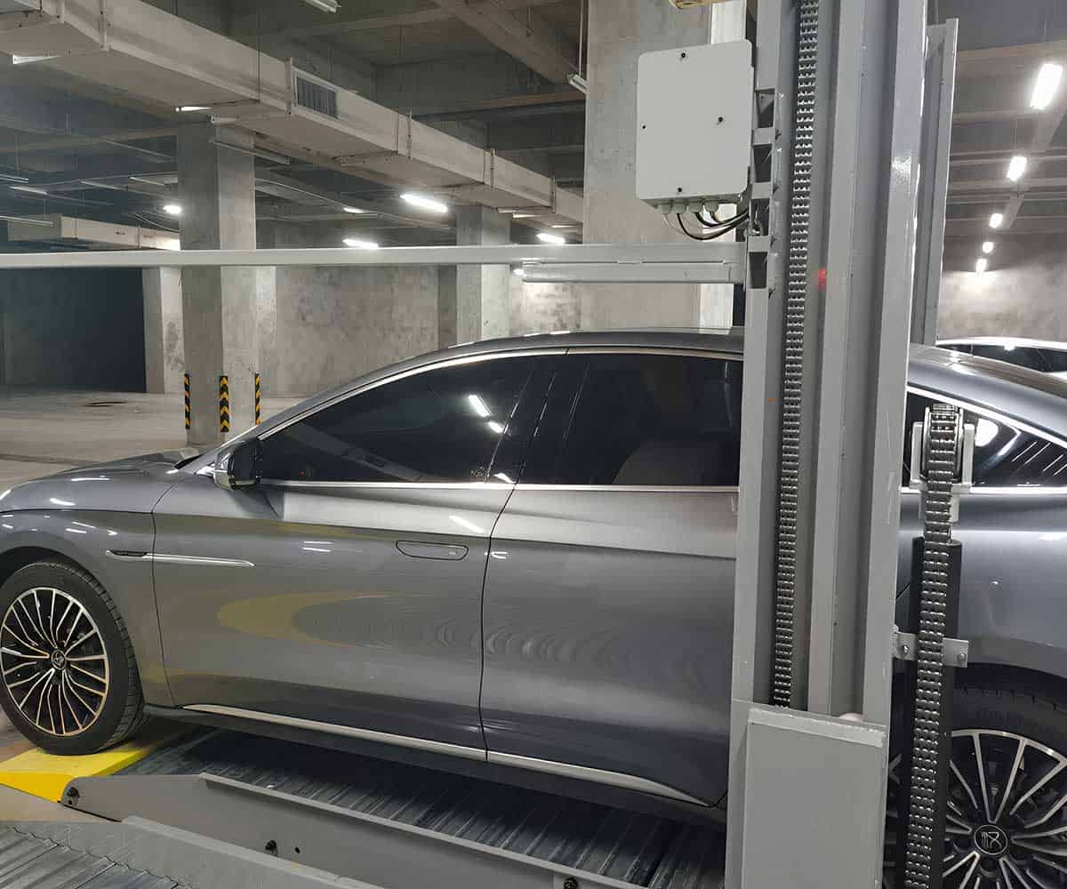 双柱机械停车场类型及其运行原理概述