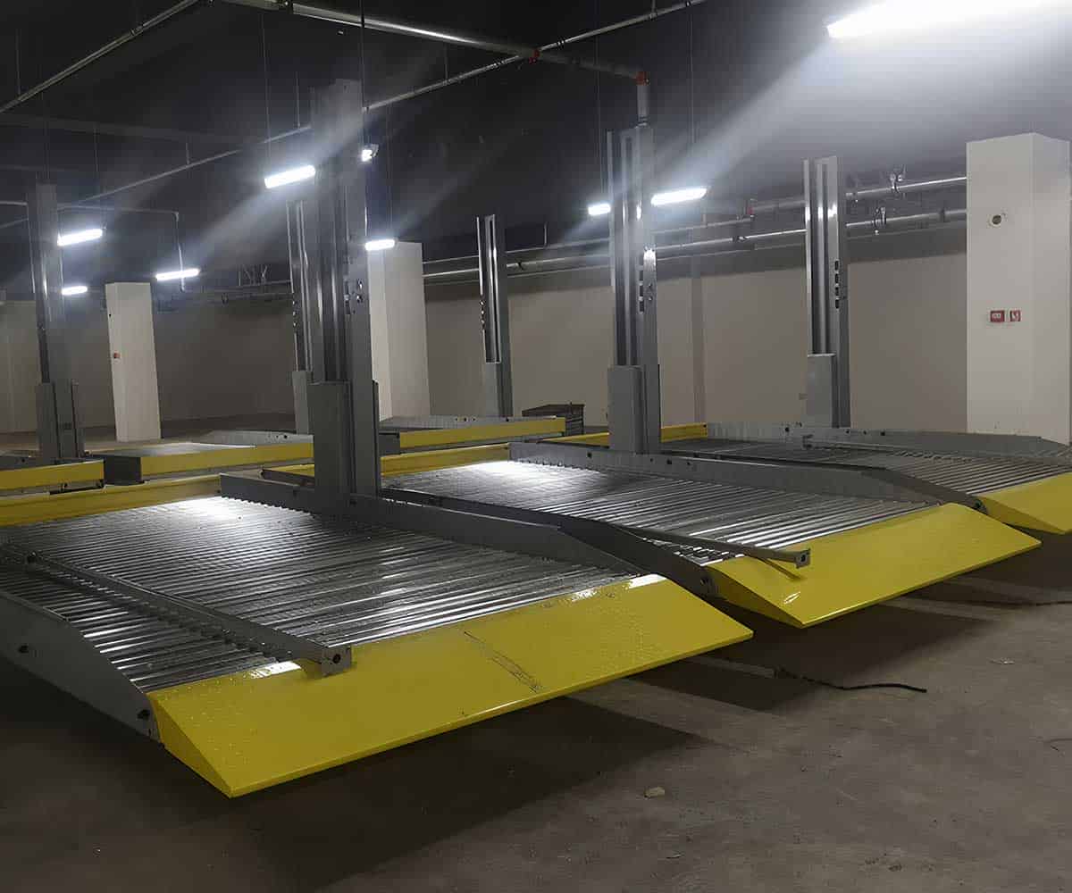 横山PJS机械式停车位高度与尺寸设计要点