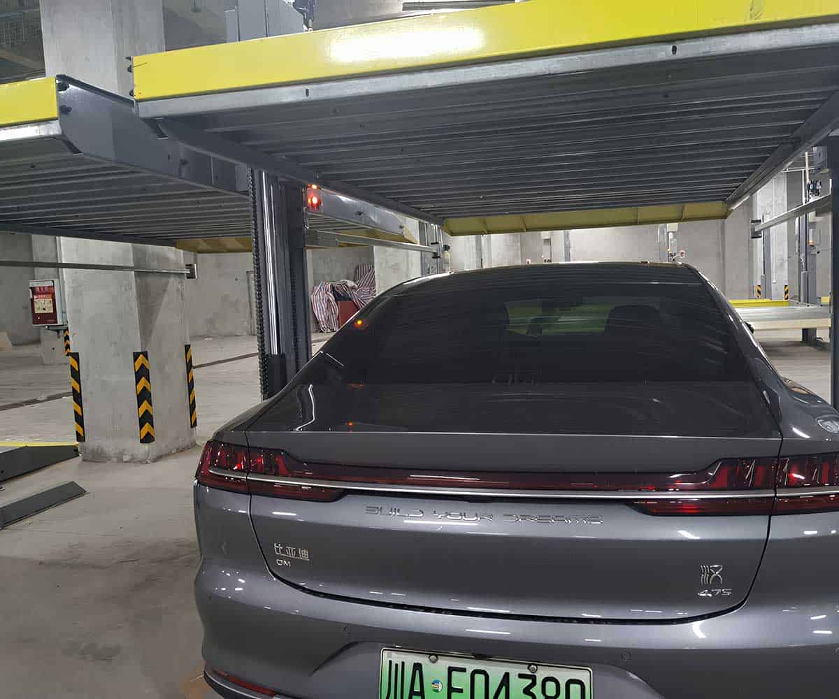 沿滩区简易机械式停车库安装操作指南