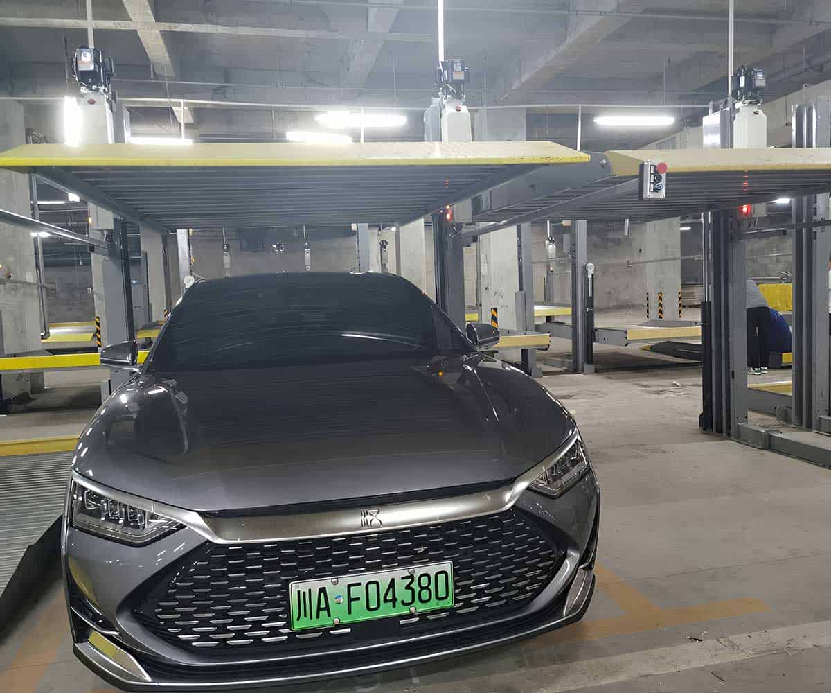 两柱机械式停车设备的维修及保养计价