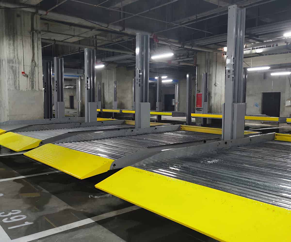 二层简易机械式立体停车设备拆除费用是多少