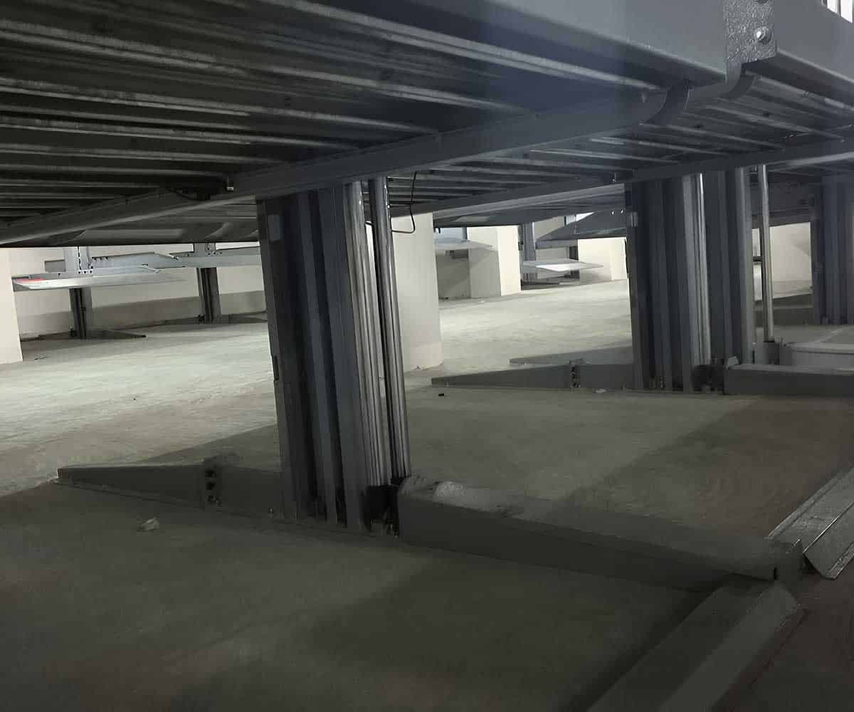 升降横移立体停车位租赁安装指南