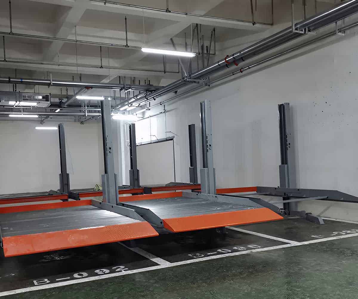 官渡升降式机械式立体车库启动后的注意事项