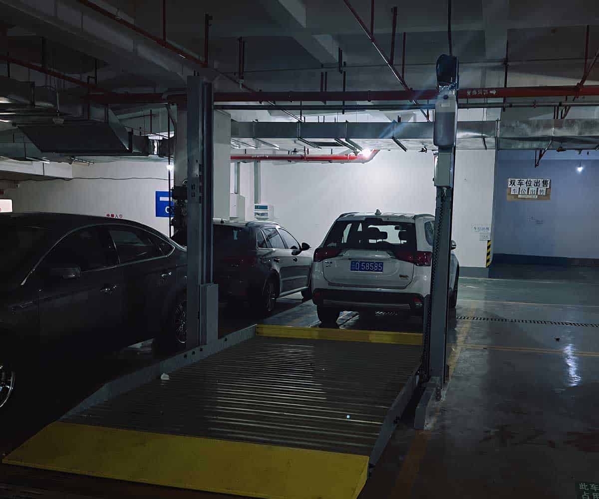 双柱机械停车设备的尺寸和重量限制‌