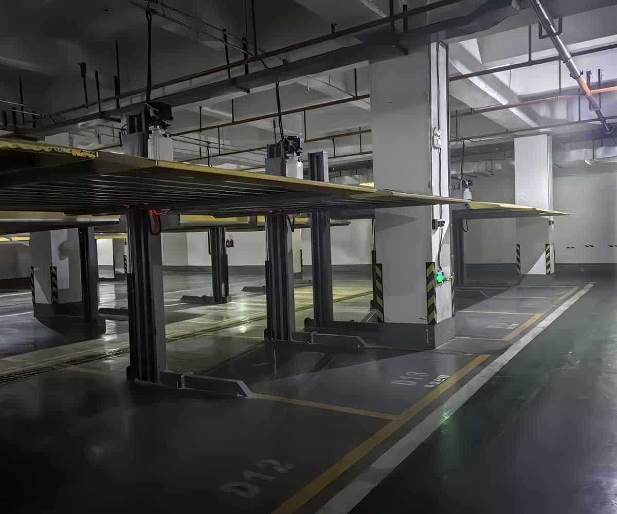 俯仰机械车库异常状态处理流程简述