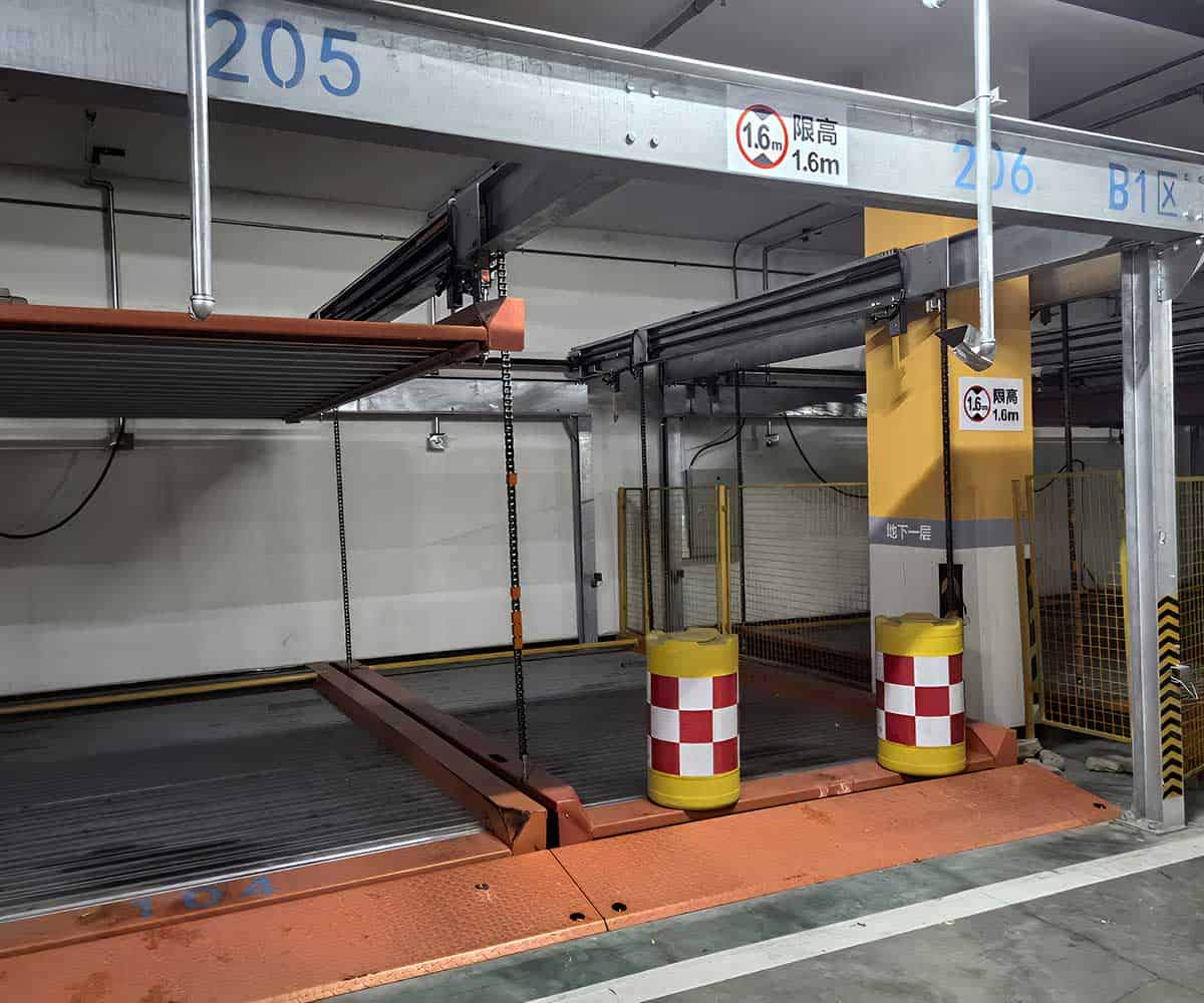 上下两层机械立体车库的缺点与局限性