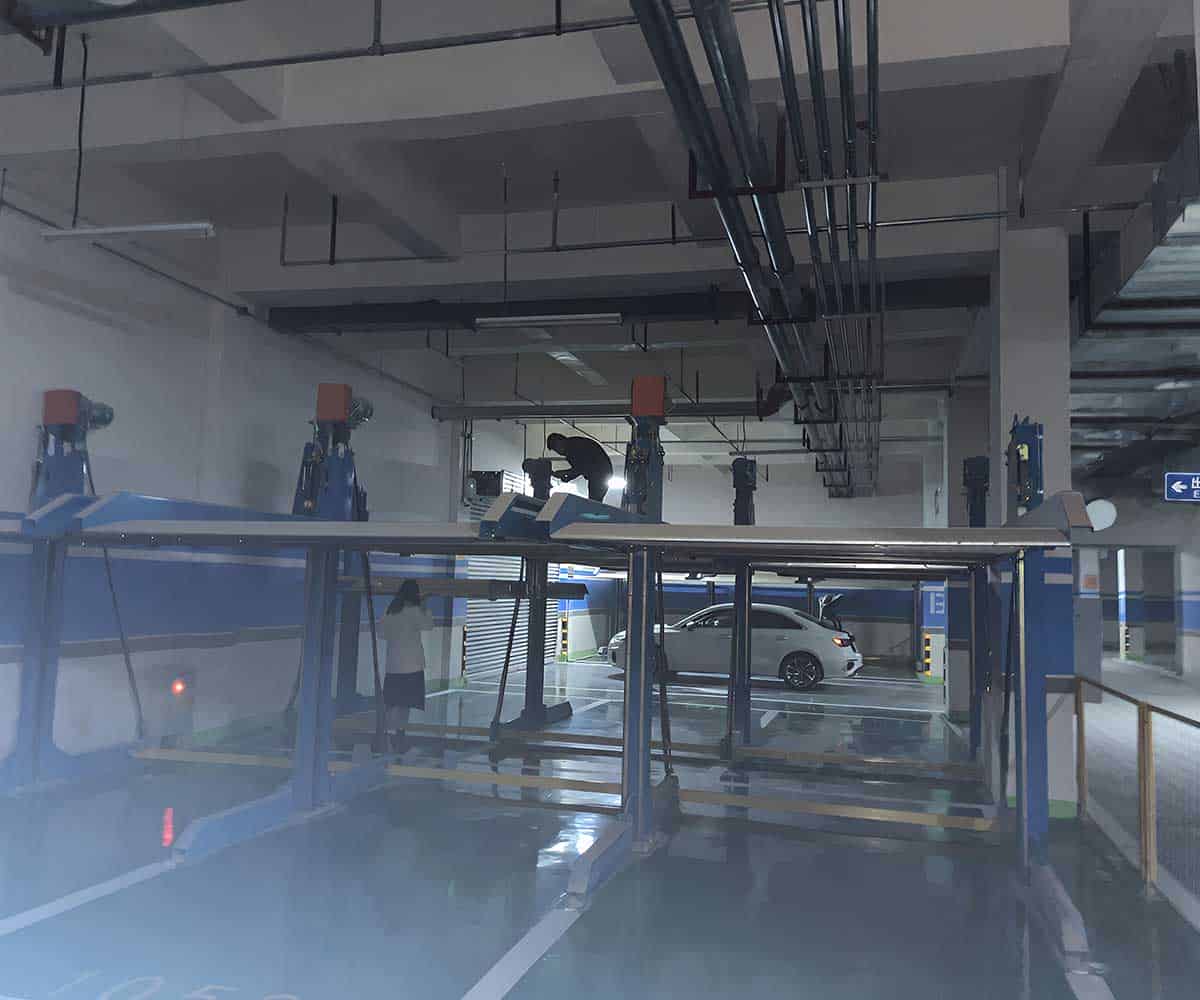 四柱式立体车库停车设备使用注意事项及安全须知