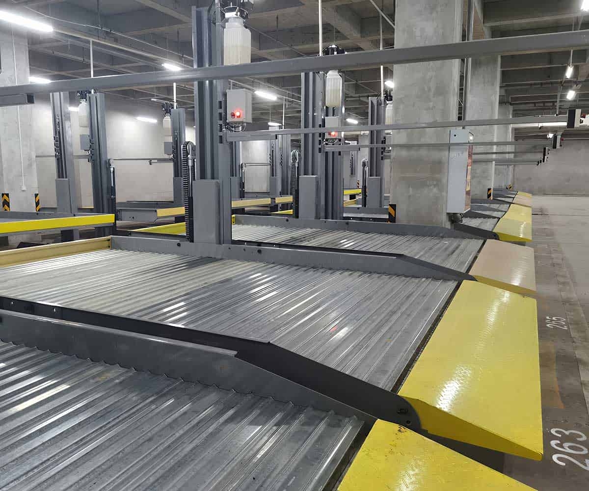 家用立体车位防坠落防倾斜技术