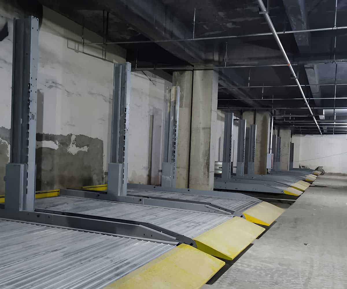 双层立体停车场标准尺寸