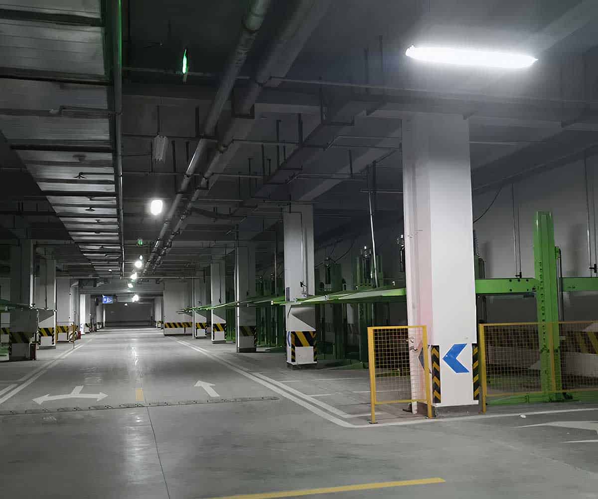 四柱机械式停车设备需要桥架吗