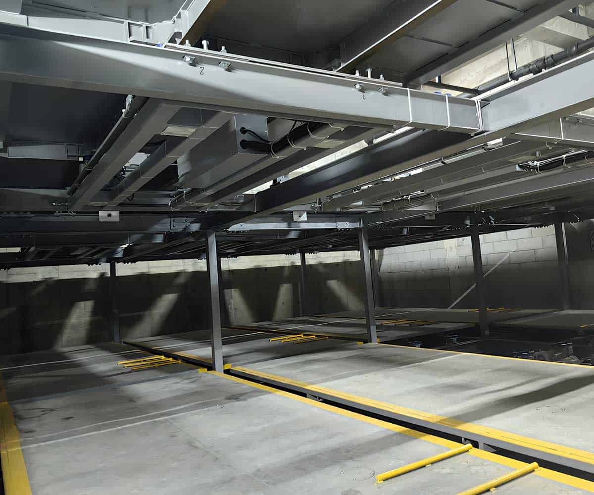 四柱機械式停車設備是不是機械車位