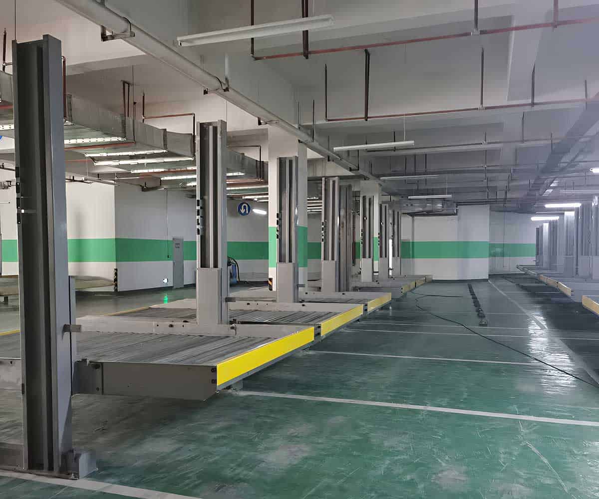 巴中升降横移机械车库节省土地资源