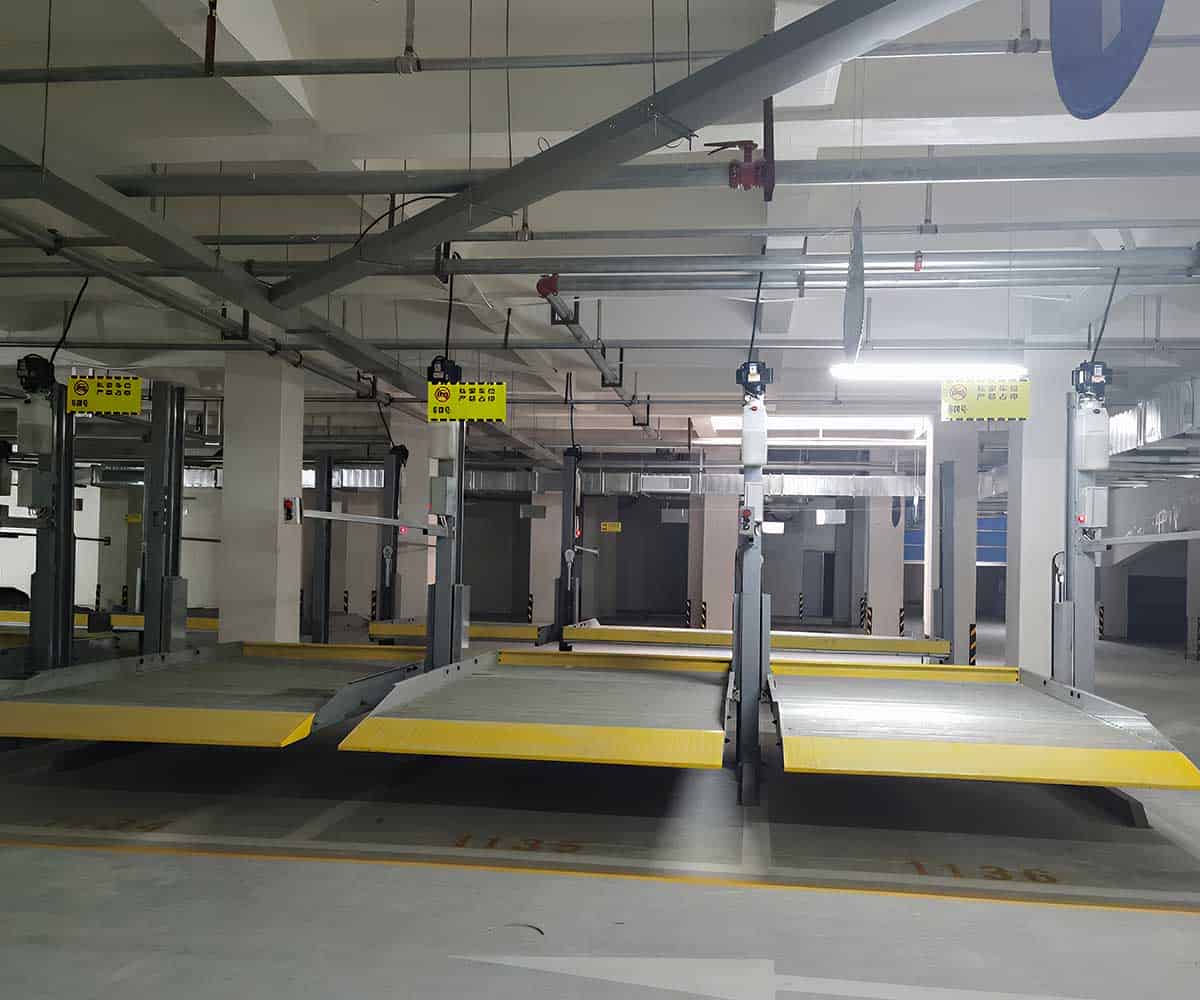 四柱式機(jī)械停車場?拆除前的準(zhǔn)備工作