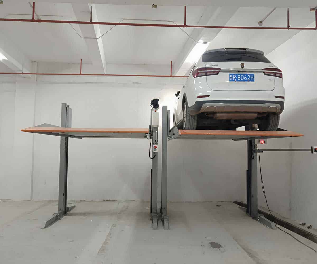 简易升降机械停车位的车辆停放尺寸详解