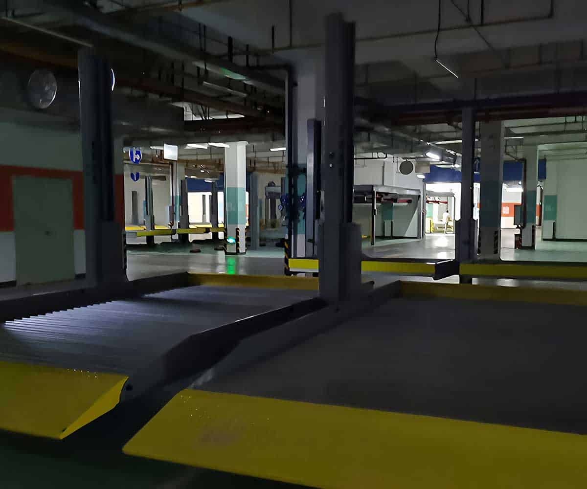 升降橫移機械式立體停車設備擋住風機房違法嗎