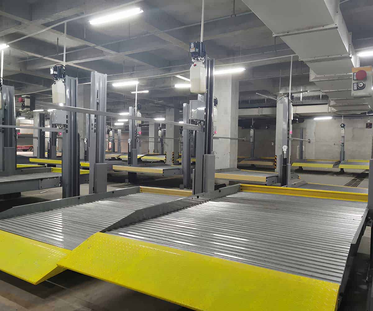 绵阳双层立体停车场最大化利用空间