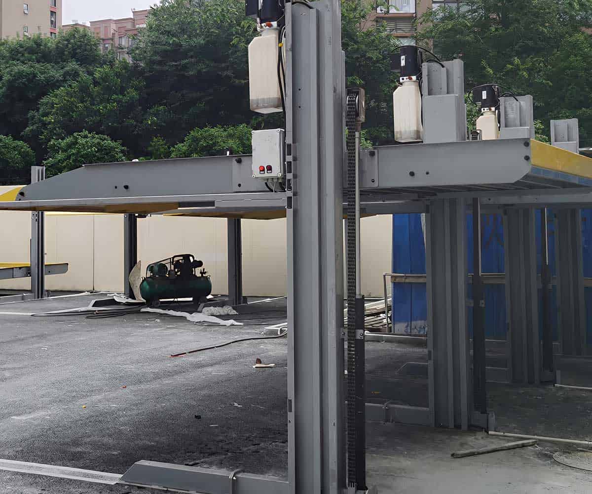 4柱机械立体车库主要类别包括