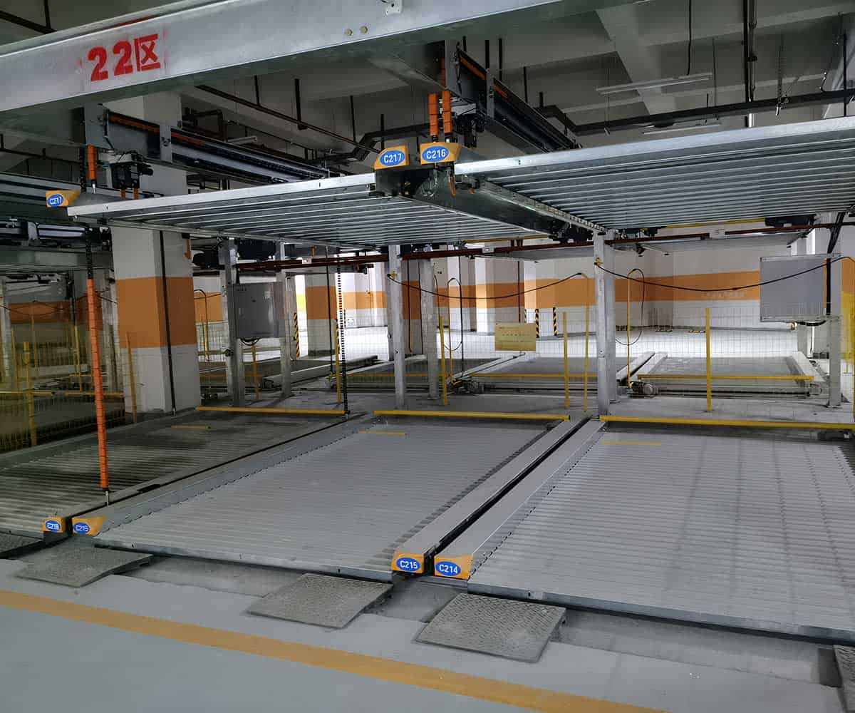 升降横移立体停车位尺寸与高度