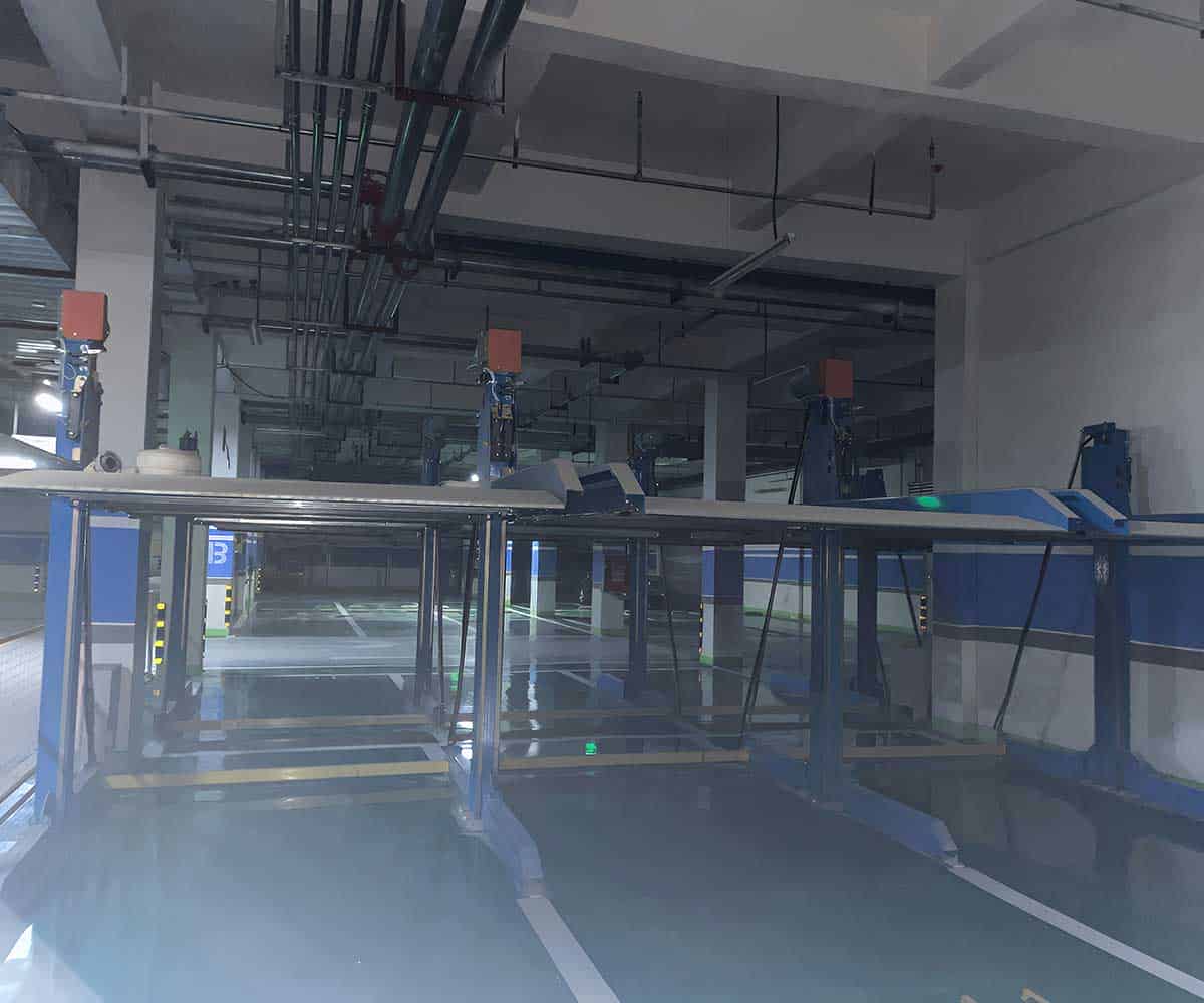 上下两层停车设备的维护和操作建议