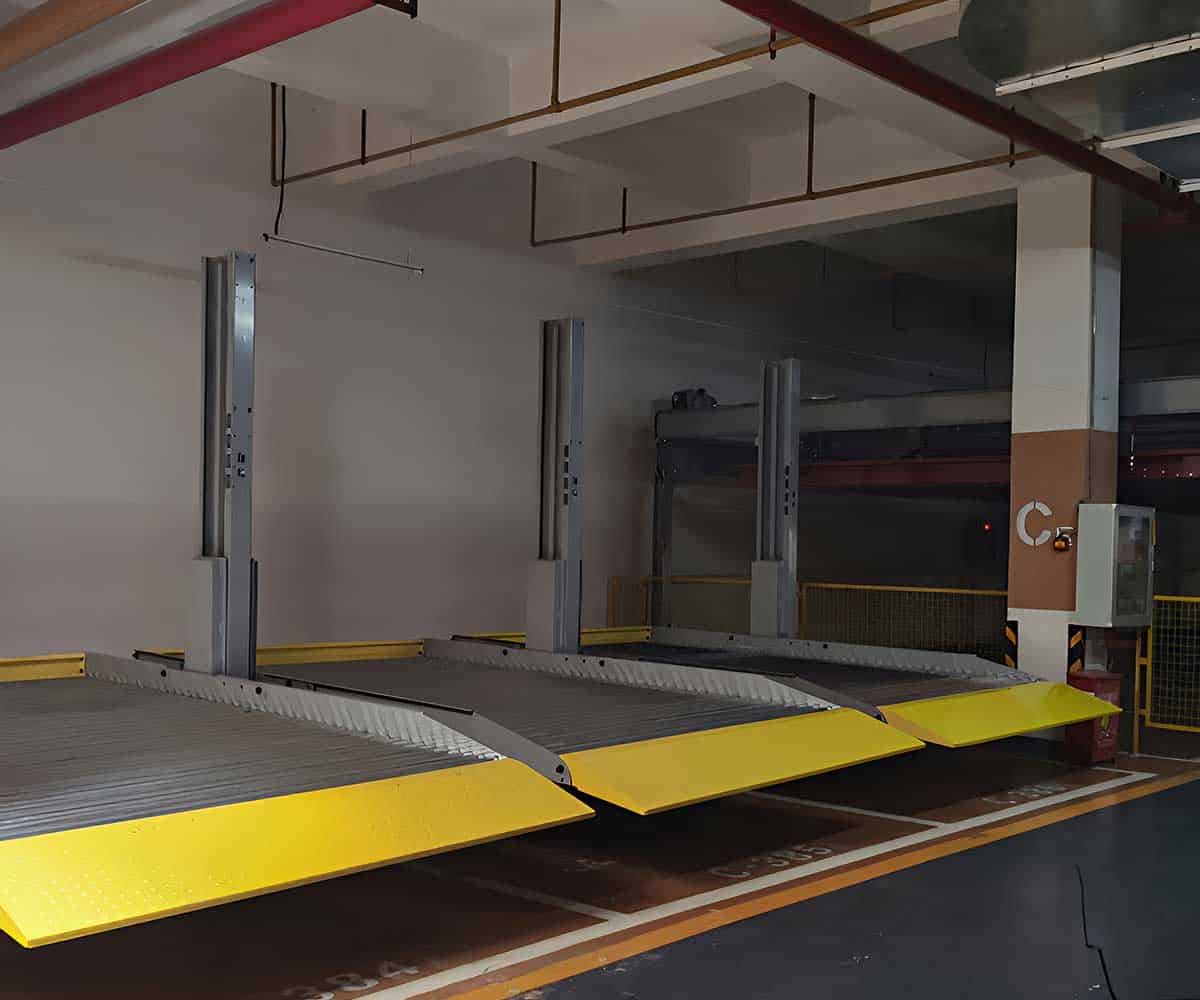 两柱式机械车位租用层高小知识