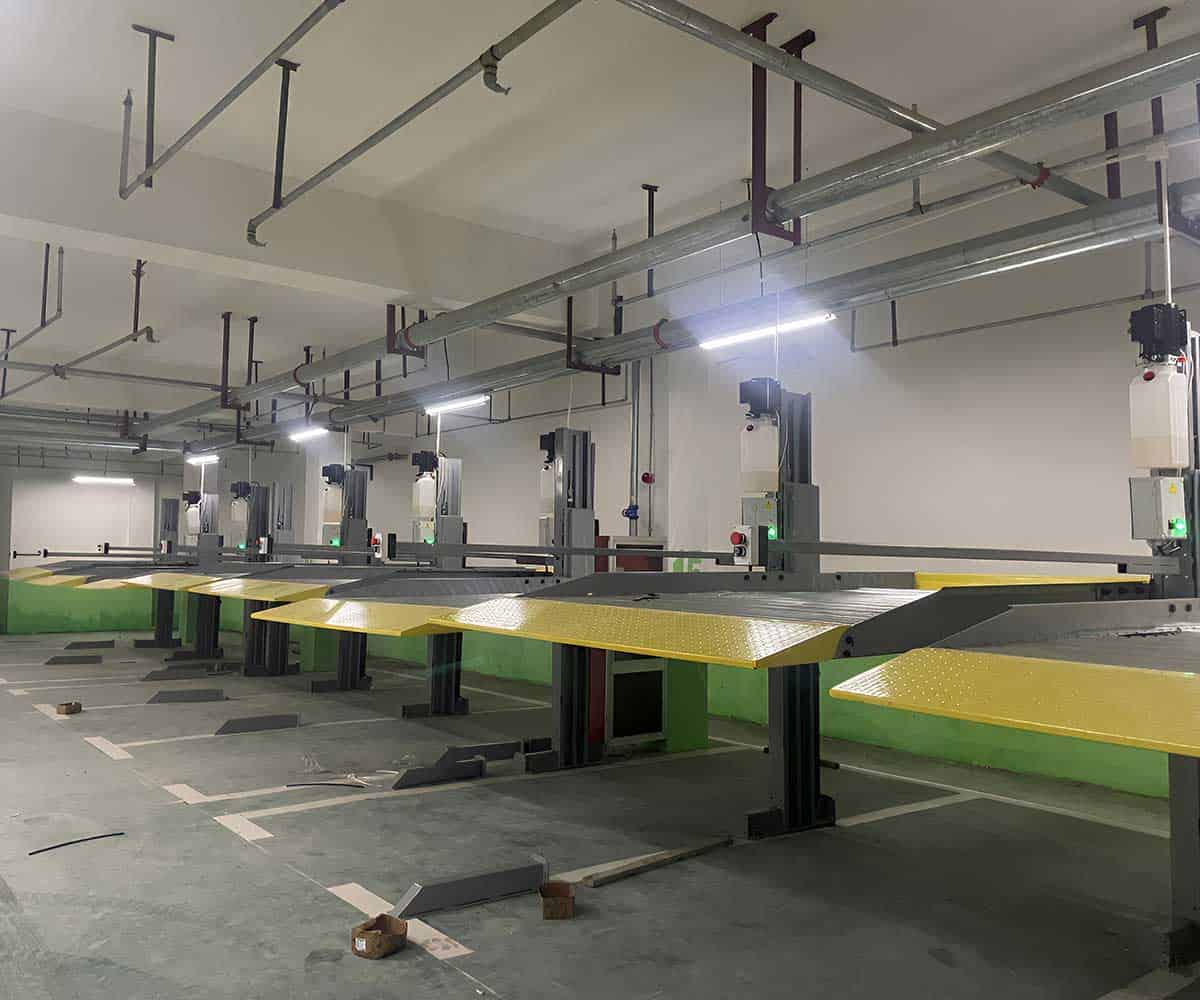 简易升降机械式立体停车设备出租的日常维保