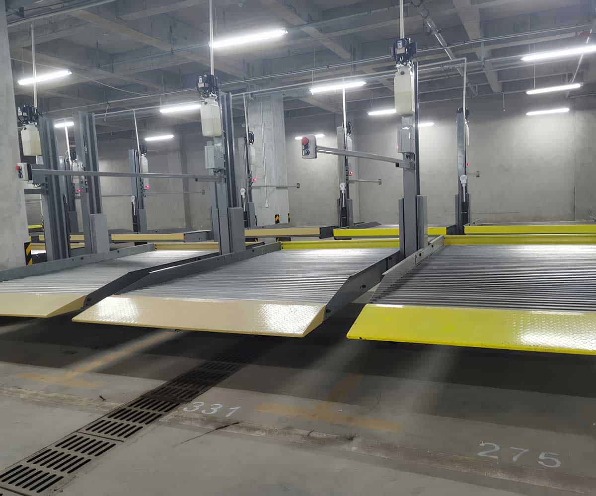 2层立体停车场出租类型选择