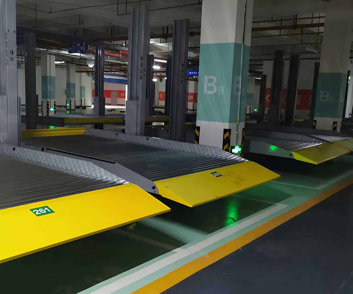 两柱立体停车设备出租系统提升周转效率