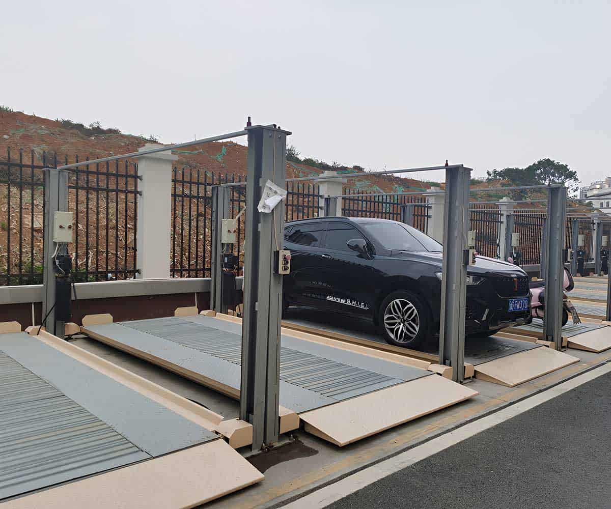 简易式机械式停车位租用维修的特点