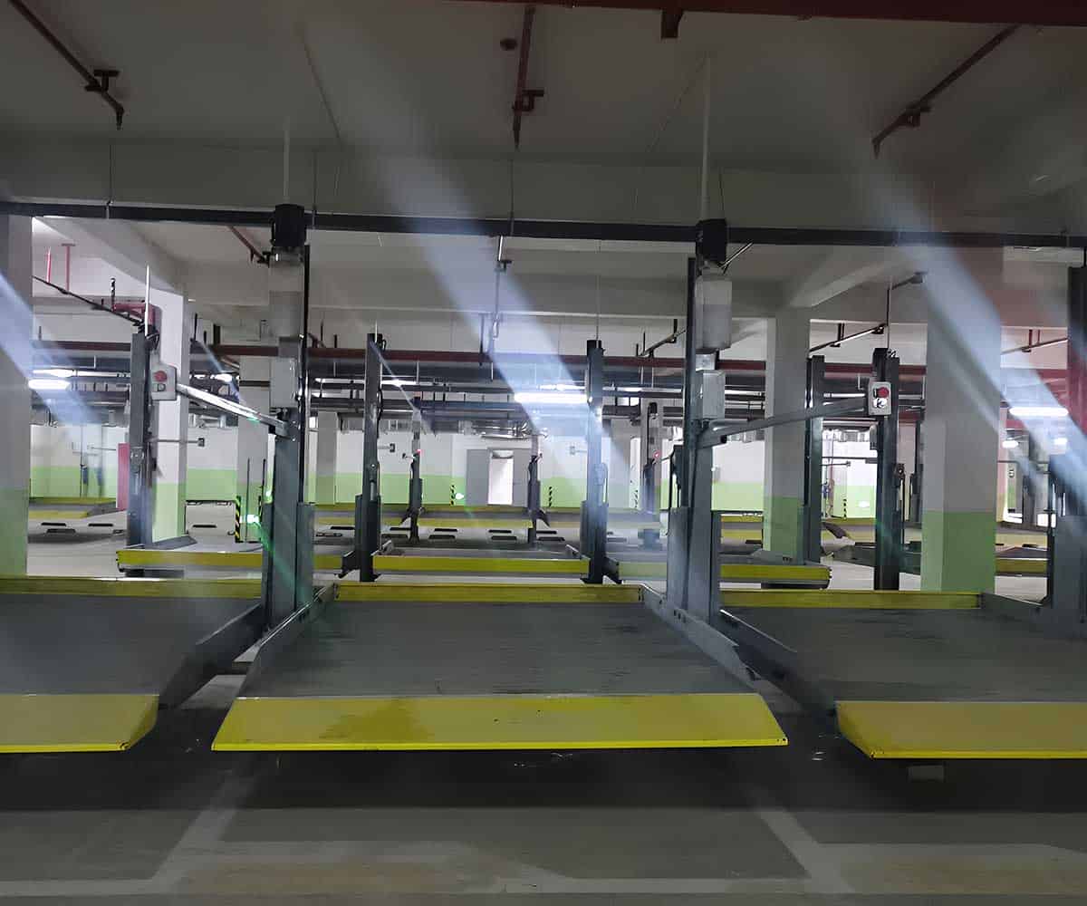 肃南三层机械式停车库租用的维护和管理