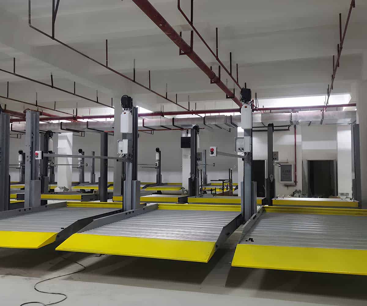 两柱式机械车位租用的安装费用及使用寿命