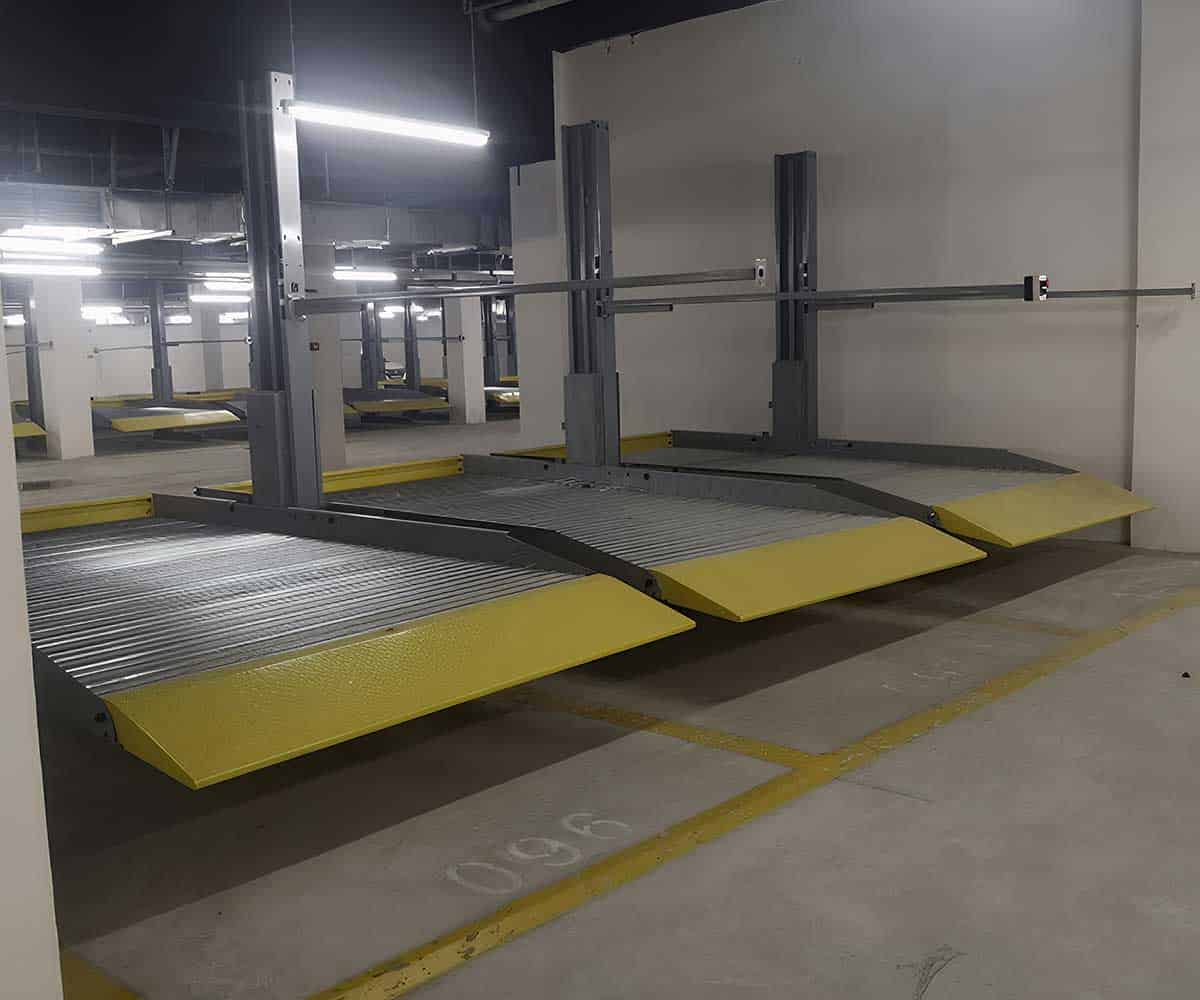 2柱立体车库停车设备租赁如何保障车辆安全