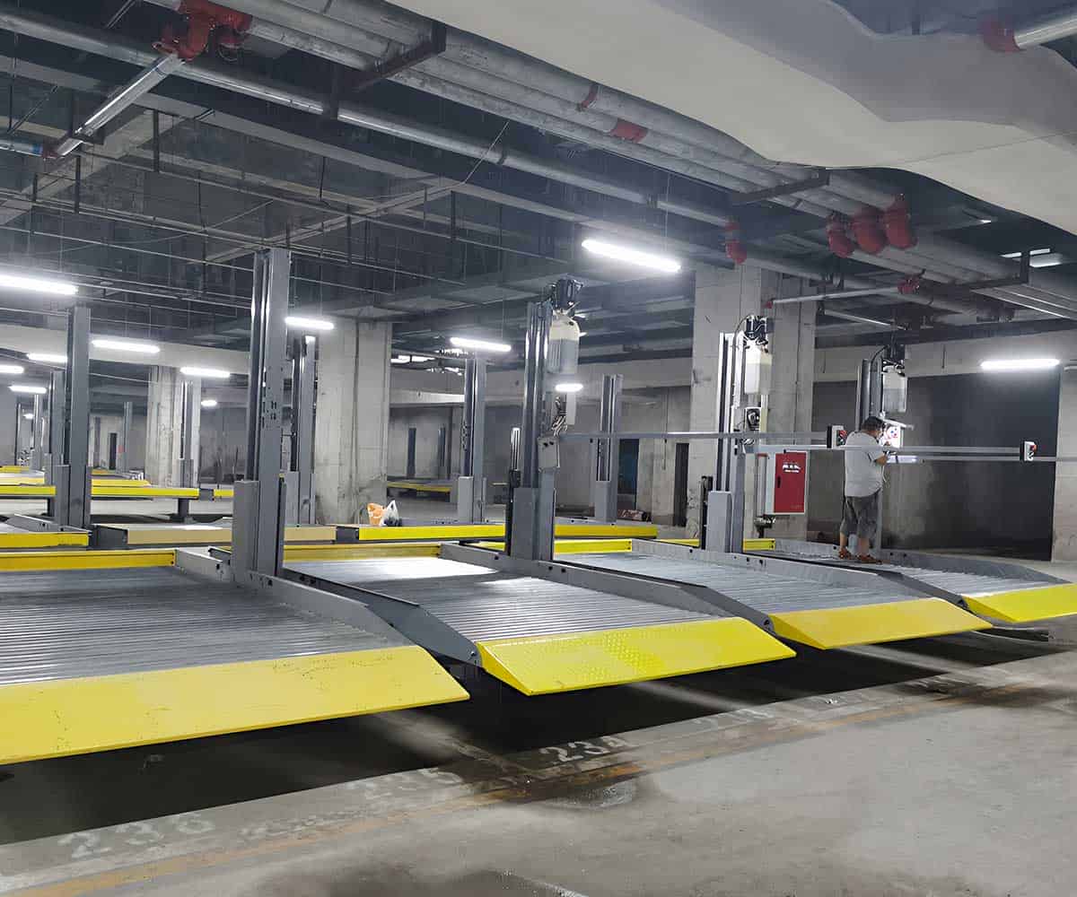 大足区二层简易立体车库停车设备租赁的主要组成部分