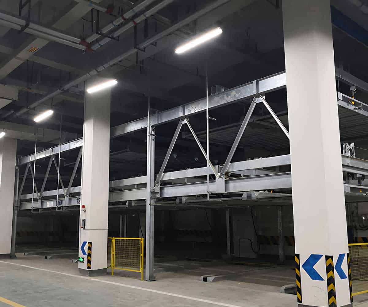 上下两层机械停车库租用尺寸与高度解析