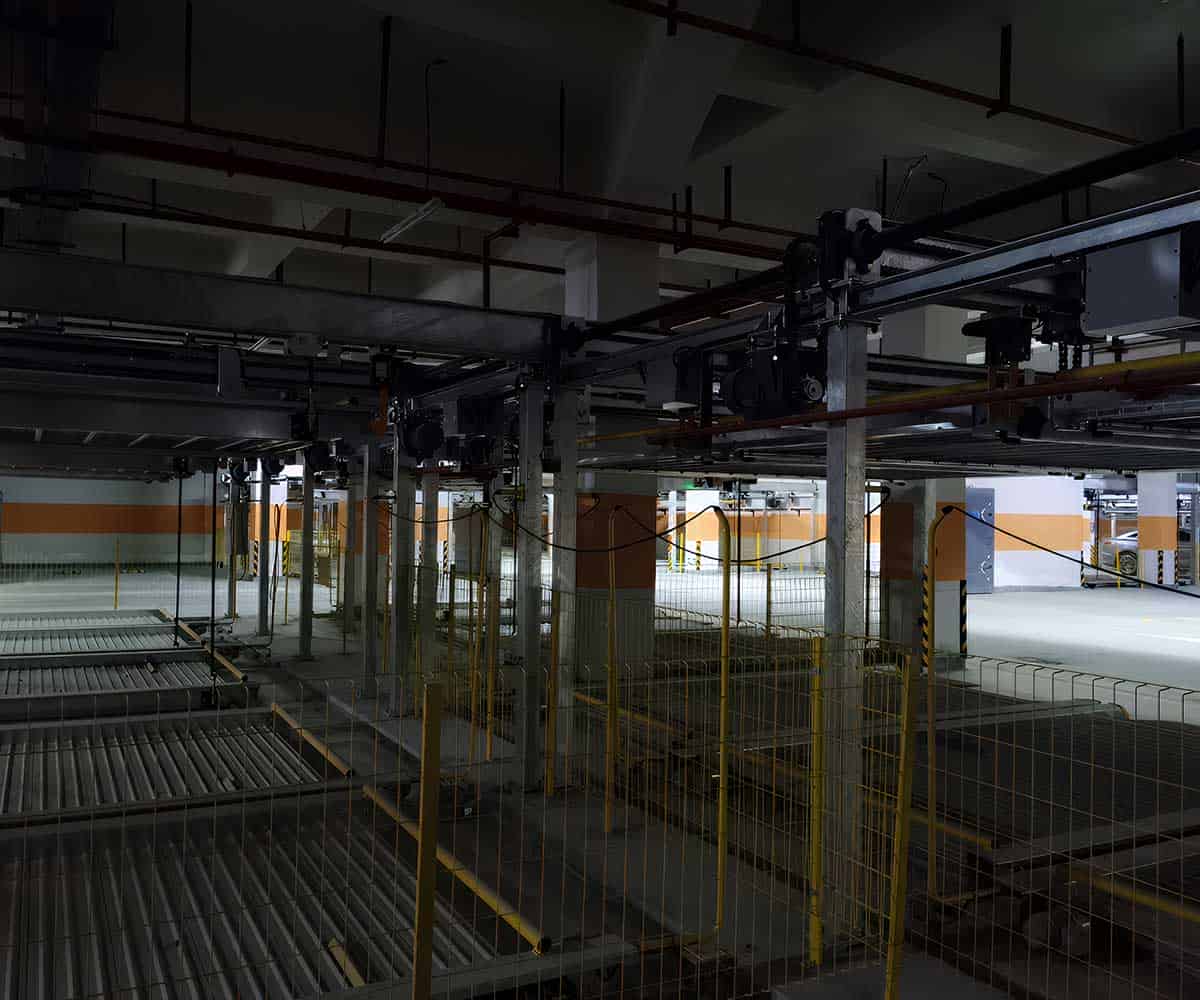 多层立体车位租赁空间利用率高