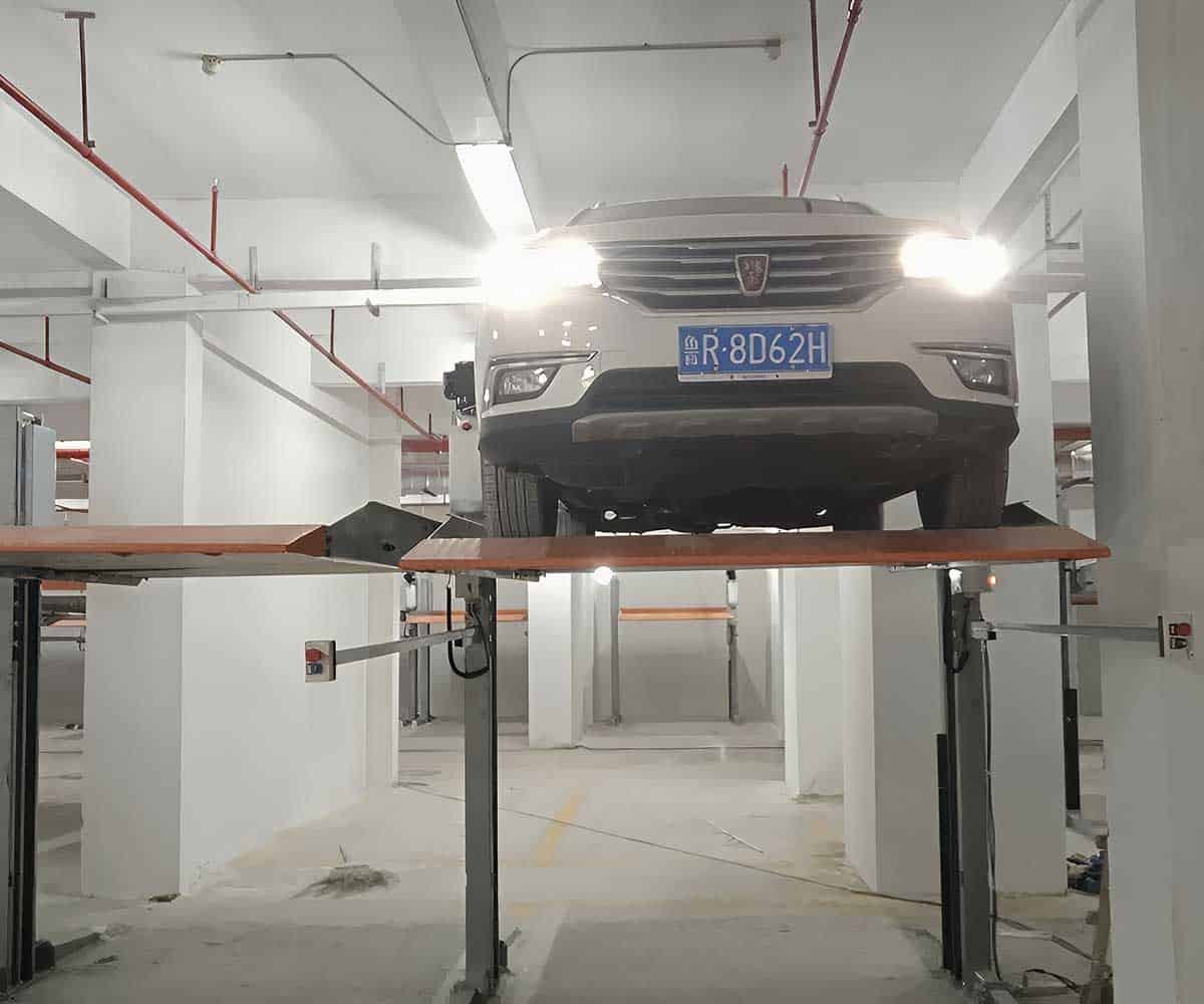 通州横移式立体停车库租赁如何顺利停入车库