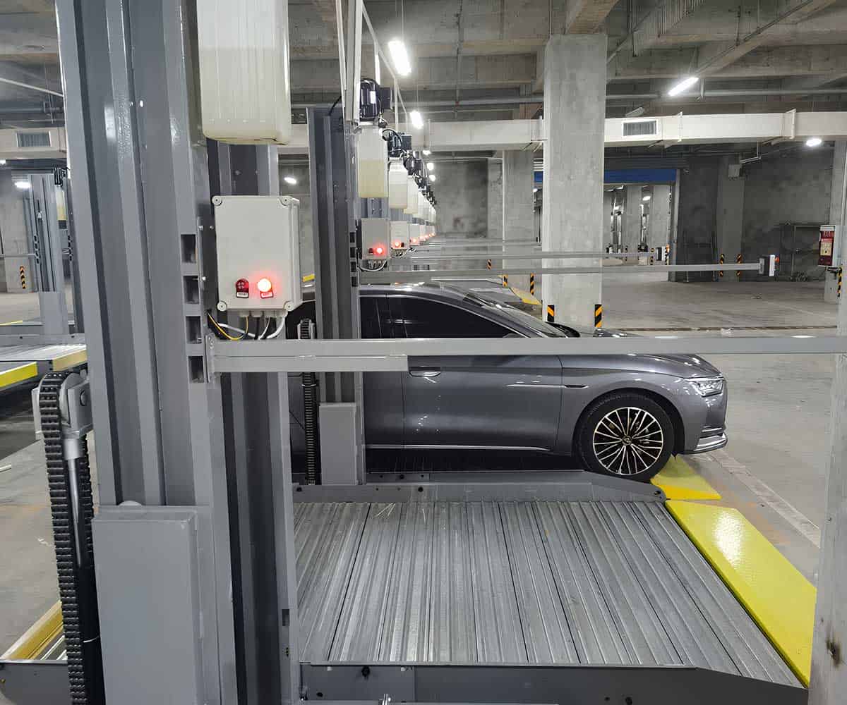 3层立体车位租赁停放及注意事项