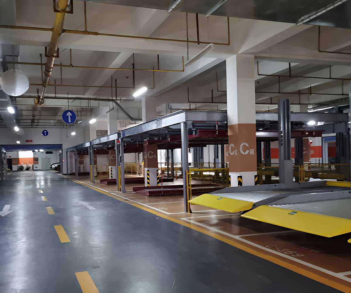 家用机械停车设备租赁的标准尺寸