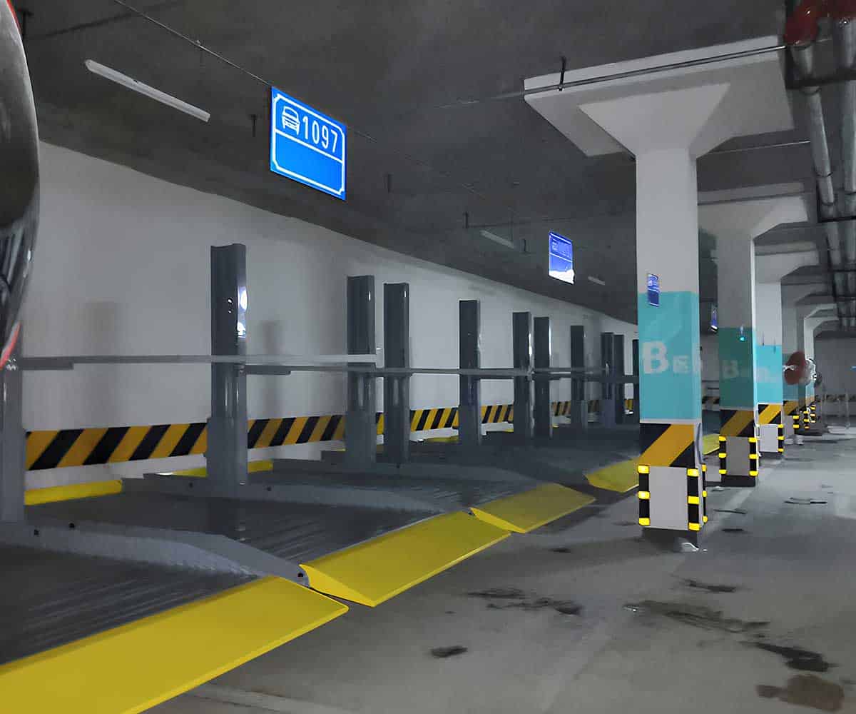 剑川县PSH机械立体停车设备出租结构拆解