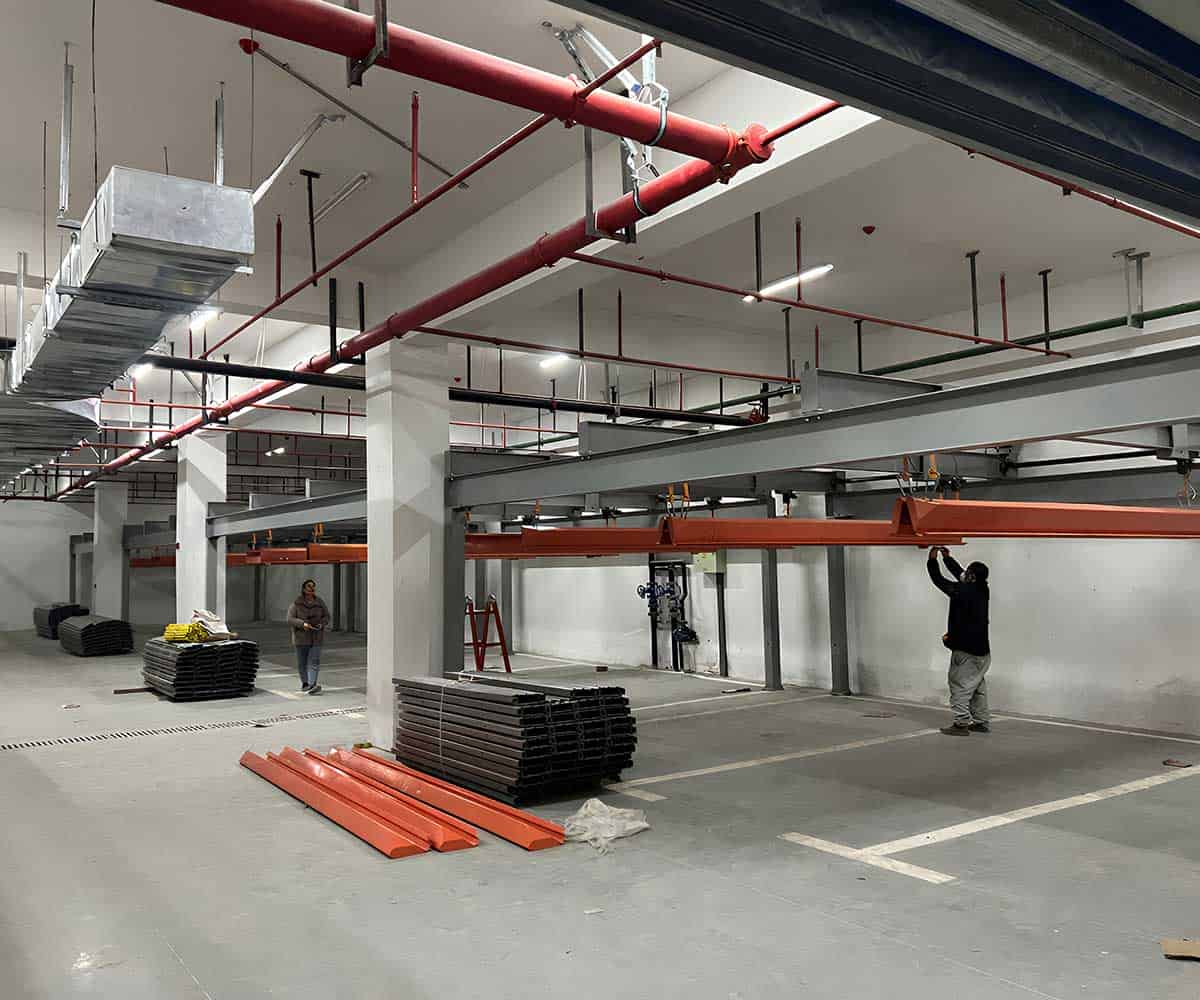 景洪2柱机械立体停车设备出租回收及注意事项