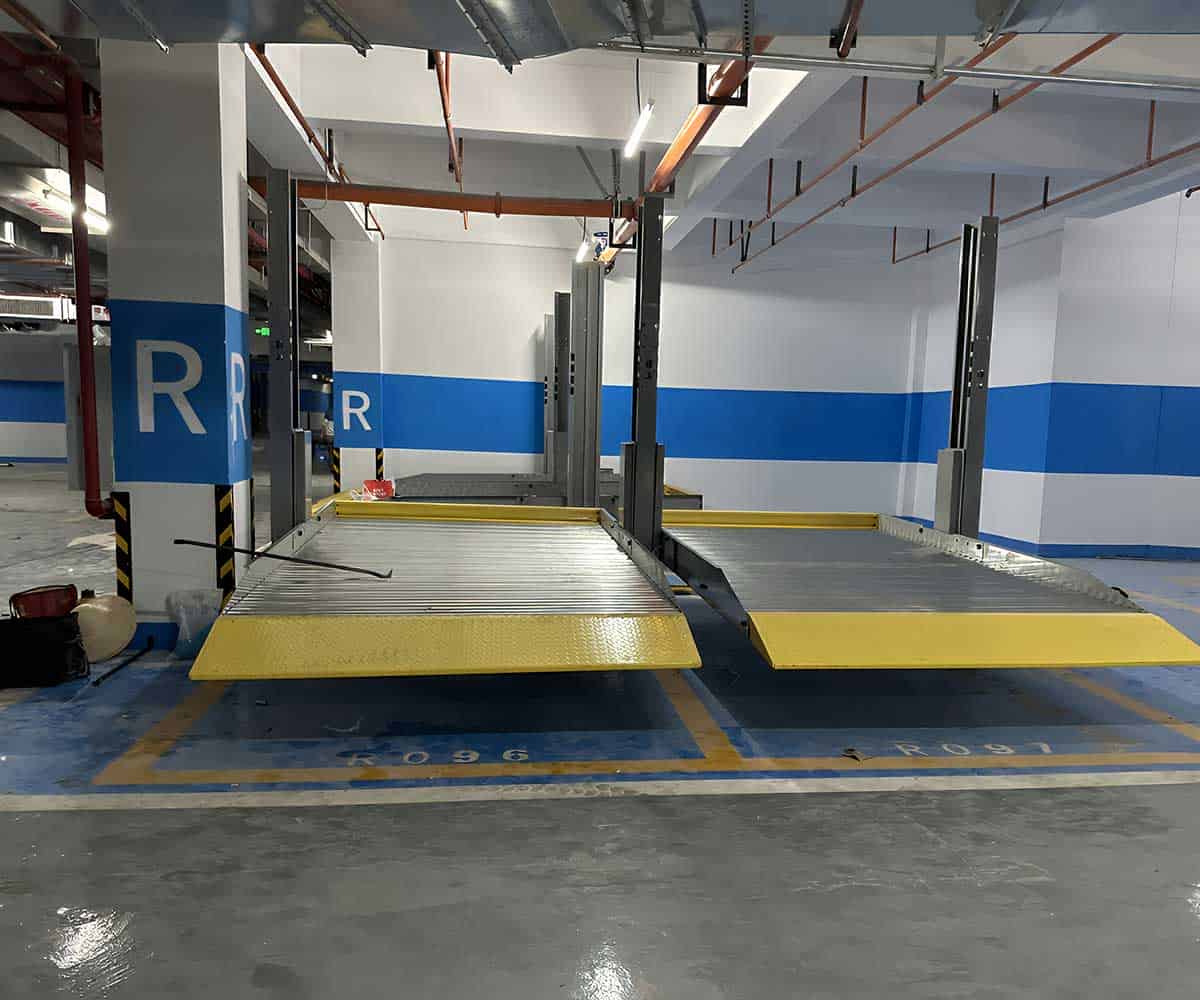 PJS机械式停车位租用的安装步骤及注意事项